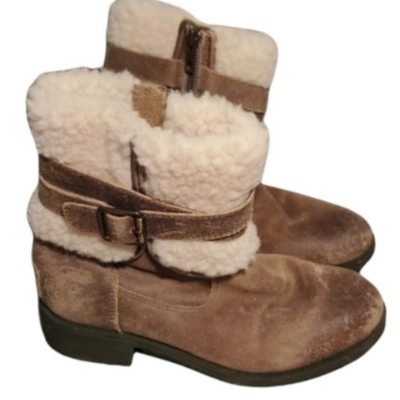 UGG boots Womens size 6 rugged wear sherpa lined - Picture 1 of 16